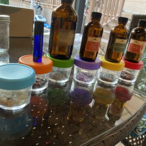 Essential Oils and Crystals Roll